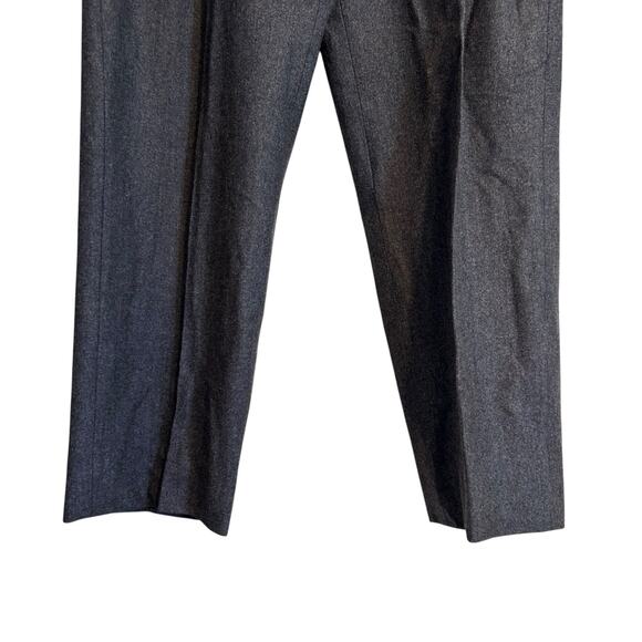 Vintage Brooks Brothers Gray Pleated Brookseases Dress Pants Mens Sz 37x30 Wool - Picture 10 of 16